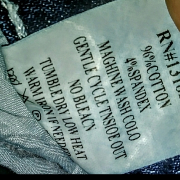 Miss Chic Crop Jeans Size 1 Skinny Leg Crop NWOT - Picture 12 of 12